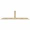 Ekena Millwork Portland Rough Sawn Timber Gable Bracket, Douglas Fir, 108"W x 31 1/2"H x 4"D x 6"F, 7/12 Pitch GBW108X31X0406POR00RDF - alternate 1